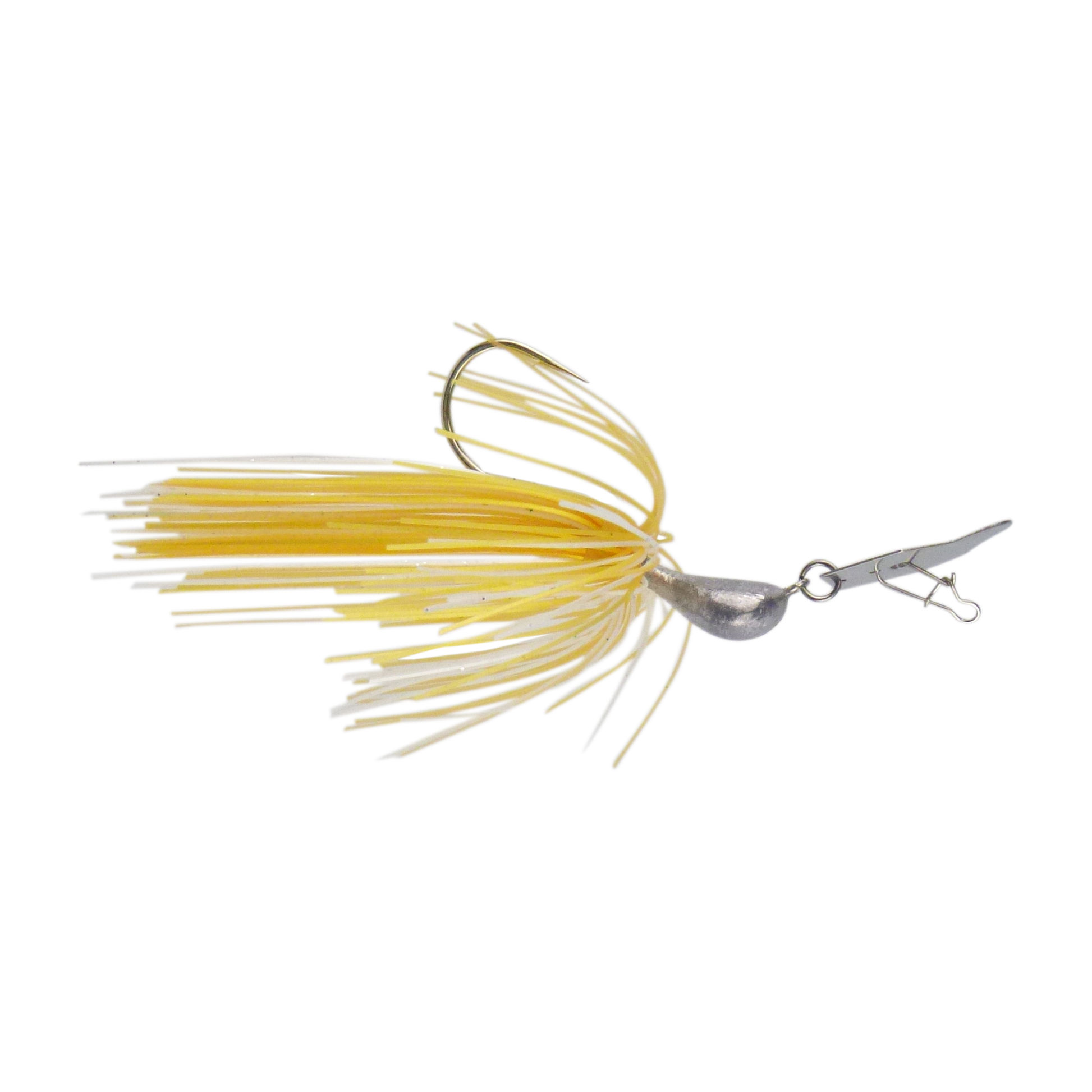 Dekoi 7gm Bladed Swim Jig, Chatterbait, Gold Shine, 2 pack V658-93MC003072015