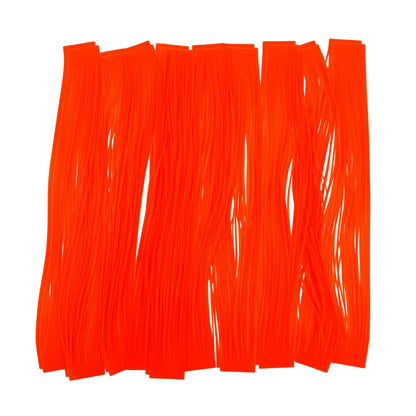 Artizan 22 strand silicon skirt, Orange, Pack of 20 V658-93MC278801033