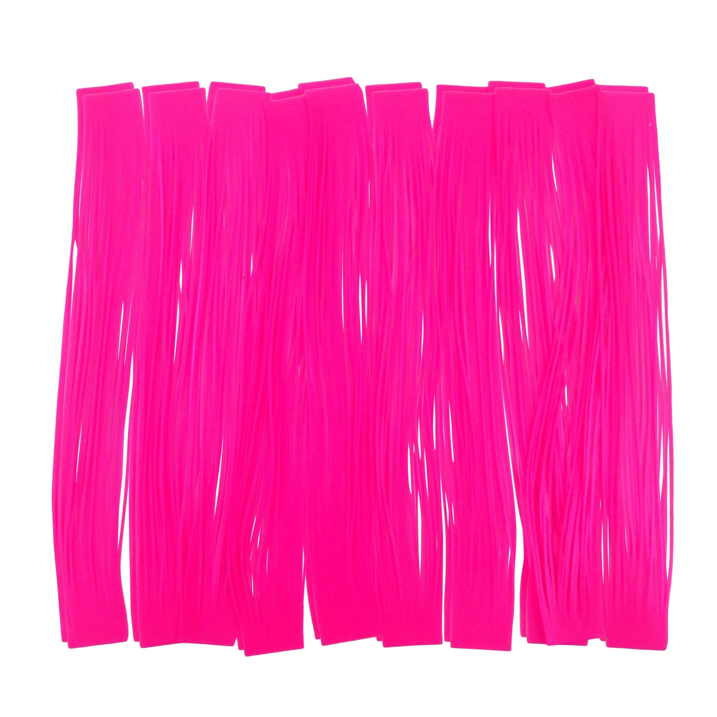 Artizan 22 strand silicon skirt, Metallic Pink, Pack of 20