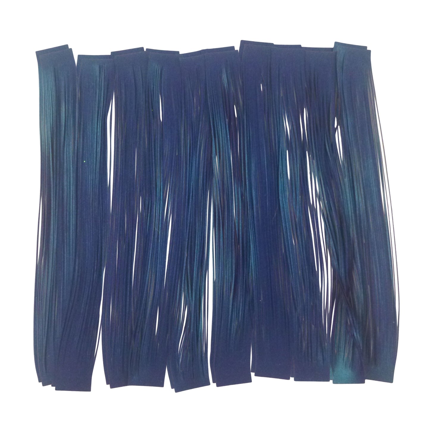 Artizan 22 strand silicon skirt, Metallic Blue, Pack of 20 V658-93MC278801224