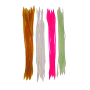 Artizan Silicon Lure Tails, Pearl, Pack of 20