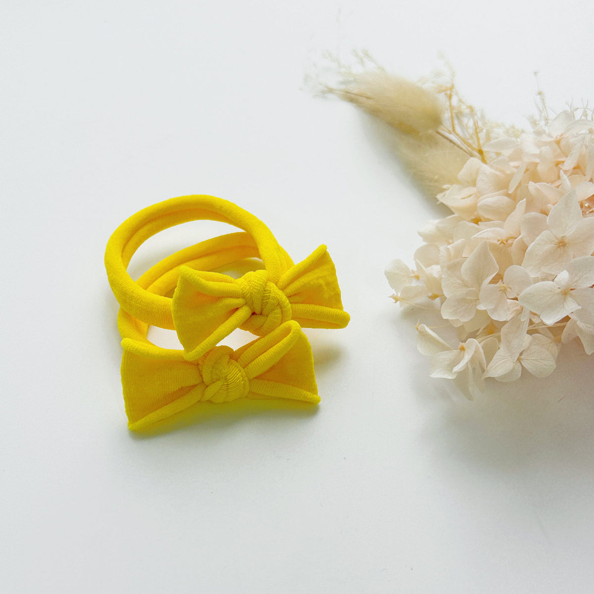 Handmade Simple Bows - School colours - Sky Blue - 1 pairs V659-MT-FREE-BOW-SKL-SKYBLUE-1P