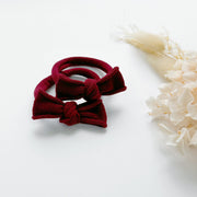 Handmade Simple Bows - School colours - Yellow - 3 pairs (save 15%) V659-MT-FREE-BOW-SKL-YELLOW-3P