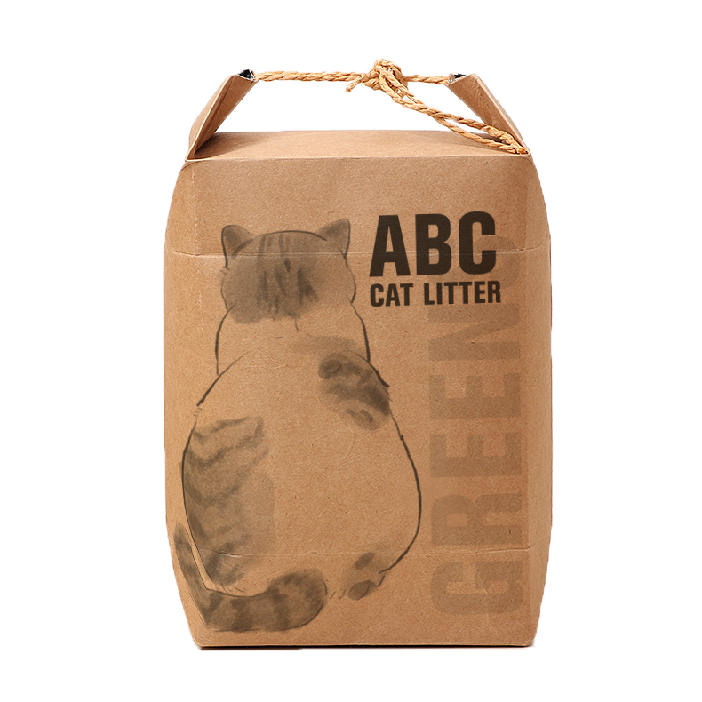 ABC Vegan Cat Litter Greens Scent 2.5KG V666-9360768000010