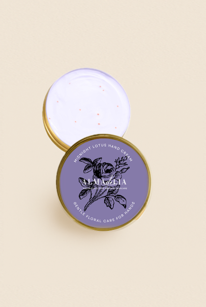 ALMAdeLIA Hand Cream Collection V668-MIDNIGHT LOTUS HAND CREAM