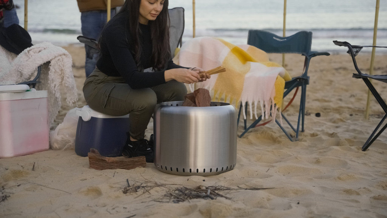 Ecoflame - The Smokeless Fire Pit & Cooking Grill V689-SMKE51
