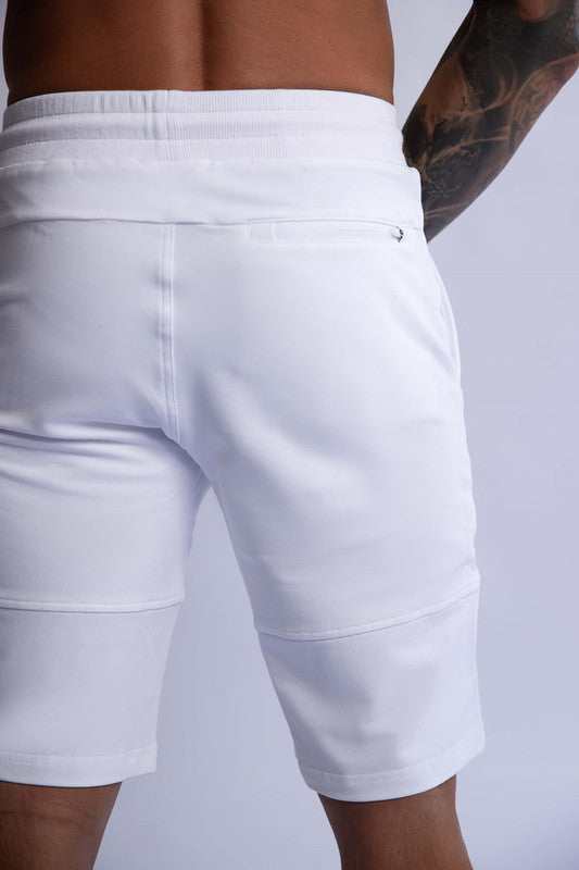 HARD HITTERS SLIM FIT TERRY SHORTS WHITE X-LARGE V697-SLIM-FIT-TERRY-SHORTS-WHITE-X-LARGE