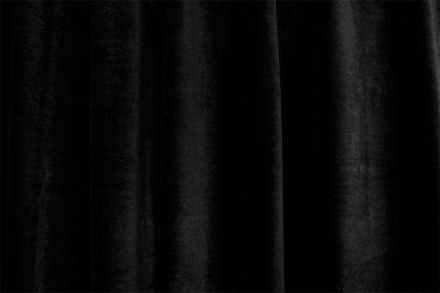 Large Thick Faux Mink Velvet Curtains Blockout 550x 230cm+Hook Pinch Pleat Black V702-CNA11-1 BLACK