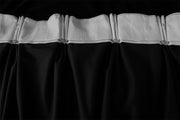 Large Thick Faux Mink Velvet Curtains Blockout 550x 230cm+Hook Pinch Pleat Black V702-CNA11-1 BLACK