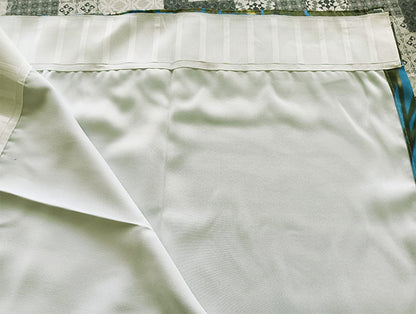 Sea View 3D Printing Blockout Curtains 2x131x160cm PINCH PLEAT Fabric Seascape V702-CNA2-160 HJ5
