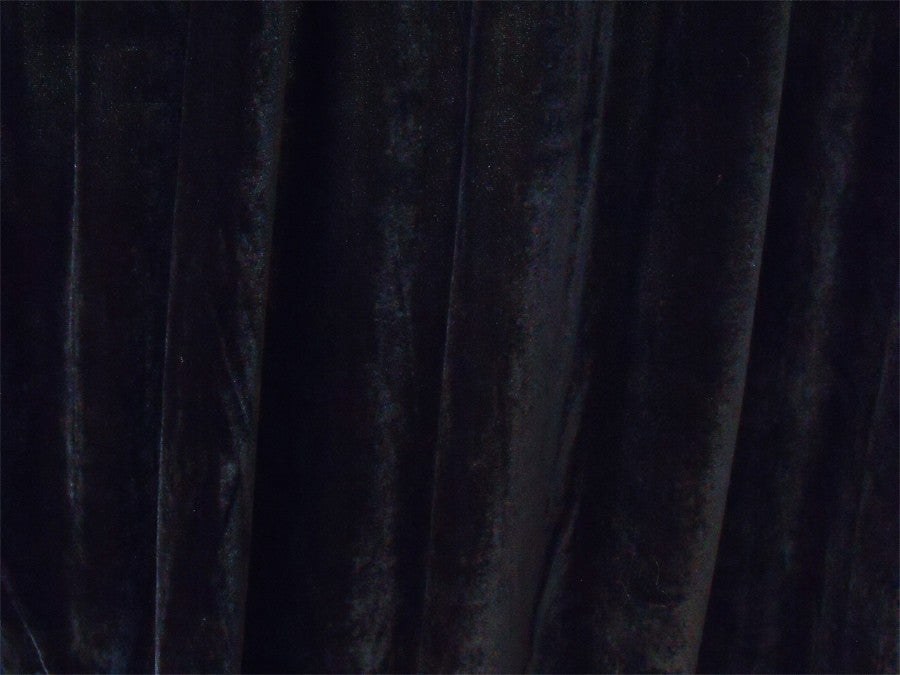 Long Large Velvet Curtains Black PINCH PLEAT 590x270cm + 30 Hooks Polyeste New V702-CNA3-1L NB