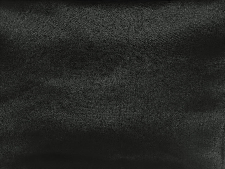 Sheer Voile Curtains 548cm wide 230cm Drop+30 Hooks Pinch Pleat New, Black V702-CNA5-2-1 BLK