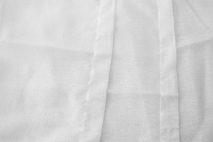 2 Long drop Sheer Voile Curtains 580cm wide 270cm long+30 Hooks Pinch Pleat New V702-CNA5-4