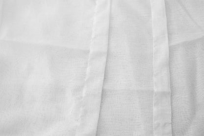 2 Long drop Sheer Voile Curtains 580cm wide 270cm long+30 Hooks Pinch Pleat New V702-CNA5-4