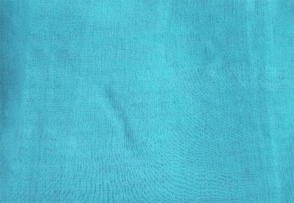 2 Long drop Sheer Voile Curtains 590cm x 270cm Drop+Hooks Pinch Pleat Lake Blue V702-CNA5-4-3 BLUE