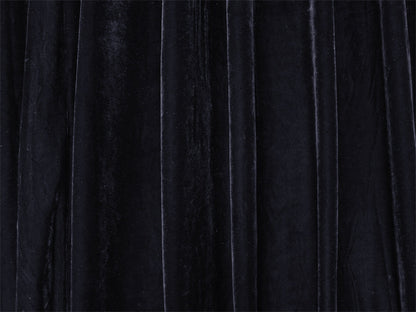 Long Large Thick Black Velvet Curtains 580x270cm+full liner,Blockout,Pinch Pleat V702-CNA7-1L BLACK
