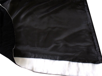 Long Large Thick Black Velvet Curtains 580x270cm+full liner,Blockout,Pinch Pleat V702-CNA7-1L BLACK