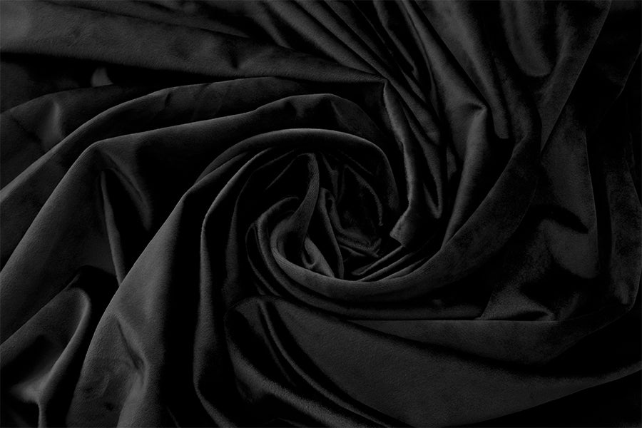 Large Thick Velvet Blockout Curtains 600x 270cm PINCH PLEAT 2 panel+Hooks Black V702-CNA9-1LG BLACK