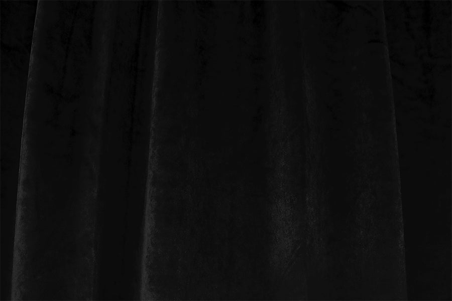 Large Thick Velvet Blockout Curtains 300x 270cm PINCH PLEAT 1 panel+Hooks Black V702-CNB9-1LG BLACK SINGLE