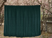 Large Thick Faux Mink Velvet Curtains 270x 230cm+15 Hooks Pinch Pleat, Green,New V702-CNY11-7 GREEN SINGLE