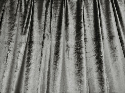 Large Thick Velvet Curtains Warp Knitted Velvet 540x270cm+Hooks Pinch Pleat Grey V702-CNY8-2-NB-GRAYA1234