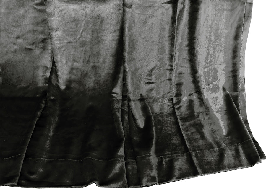 Large Thick Velvet Curtains Warp Knitted Velvet 540x270cm+Hooks Pinch Pleat Grey V702-CNY8-2-NB-GRAYA1234