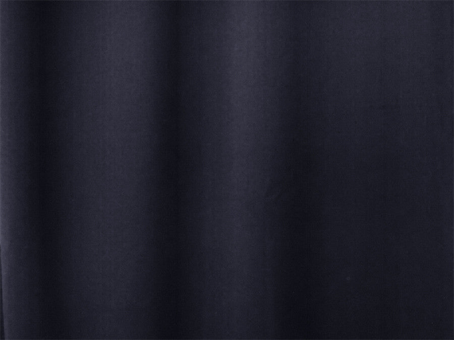 100% Blockout Curtain 1x300x270cm PINCH PLEAT Blackout High Level Fabric Black V702-CNZ2-2730 SINGLE