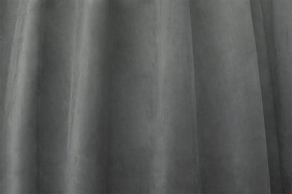 Large Thick Velvet Blockout Curtains 550x 230cm PINCH PLEAT 2 panel+Hooks Grey V702-V702-CNX9-10