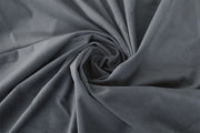 Large Thick Velvet Blockout Curtains 550x 230cm PINCH PLEAT 2 panel+Hooks Grey V702-V702-CNX9-10