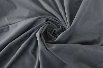 Large Thick Velvet Blockout Curtains 550x 230cm PINCH PLEAT 2 panel+Hooks Grey V702-V702-CNX9-10