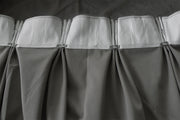 Large Thick Velvet Blockout Curtains 550x 230cm PINCH PLEAT 2 panel+Hooks Grey V702-V702-CNX9-10