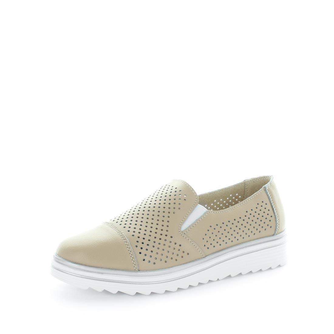 JUST BEE Women's CRISTA Loafers / Slip ons Beige Smooth 40EU V717-JBCRISTA-BEIGESMOOTH-40