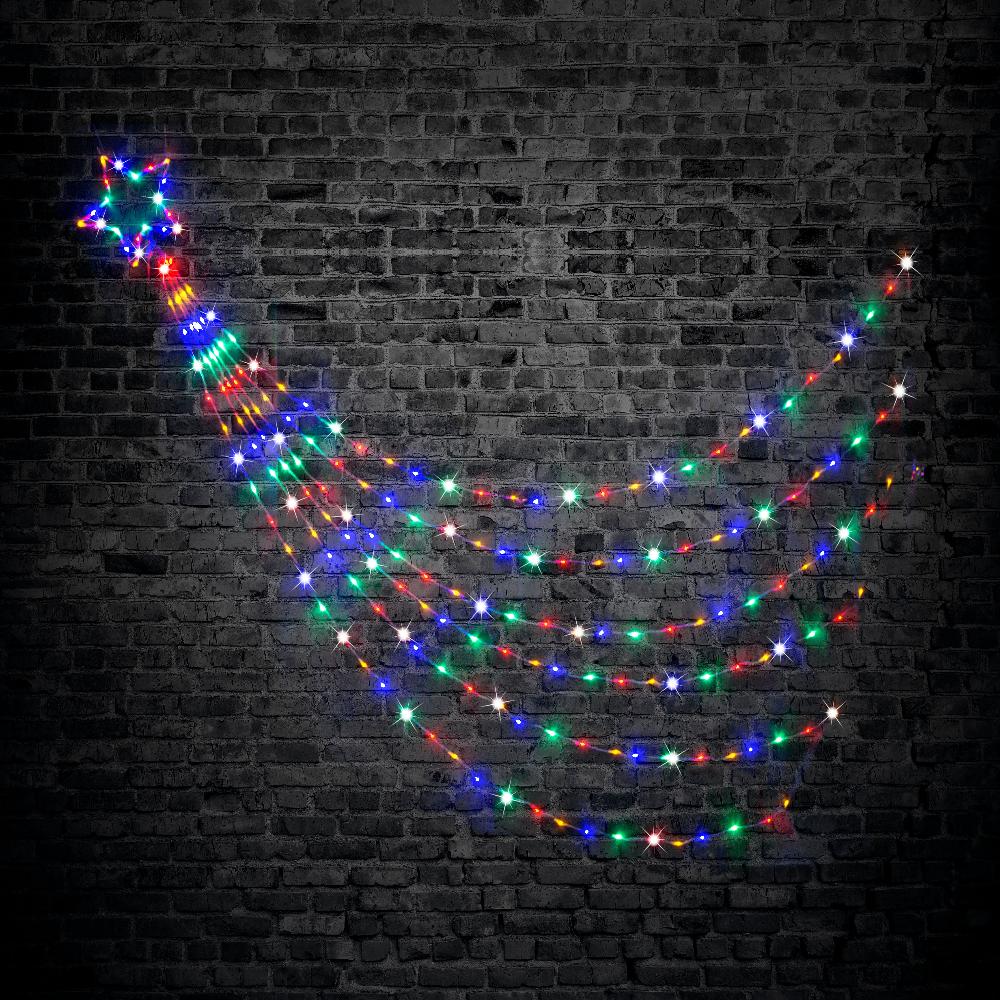 LED Waterfall Star 3m 200 LEDs Multi-Color V720-XA5370M