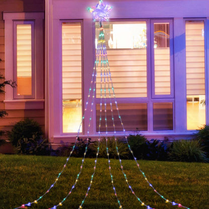 LED Waterfall Star 3m 200 LEDs Multi-Color V720-XA5370M