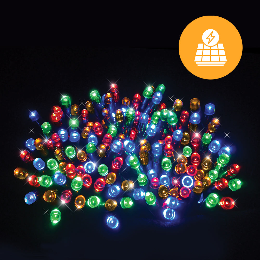 Solar Fairy Lights 500 LEDs available in 4 Colors - Cool White V720-XA7932