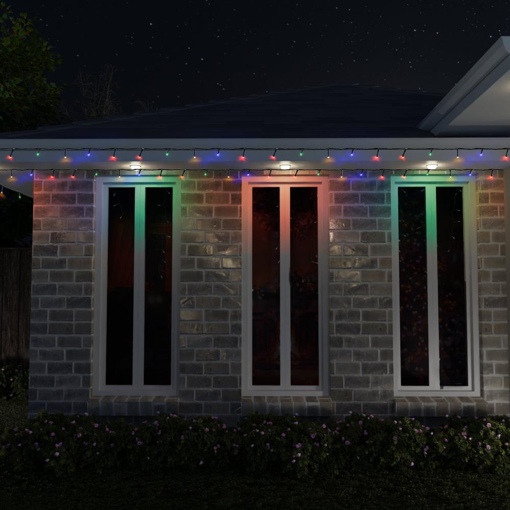 1000 LED Fairy Lights - Indoor & Outdoor Available in 3 Colors - Multicolor V720-XB0134