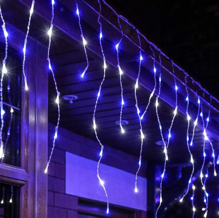 500 LED Icicle Lights - available in 4 Colors - Multicolor V720-XB0146