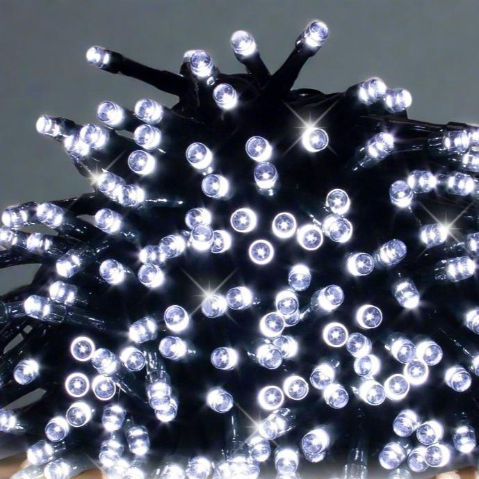 120 LED Flashing Lights available in 3 Colors - Cool White V720-XB3436