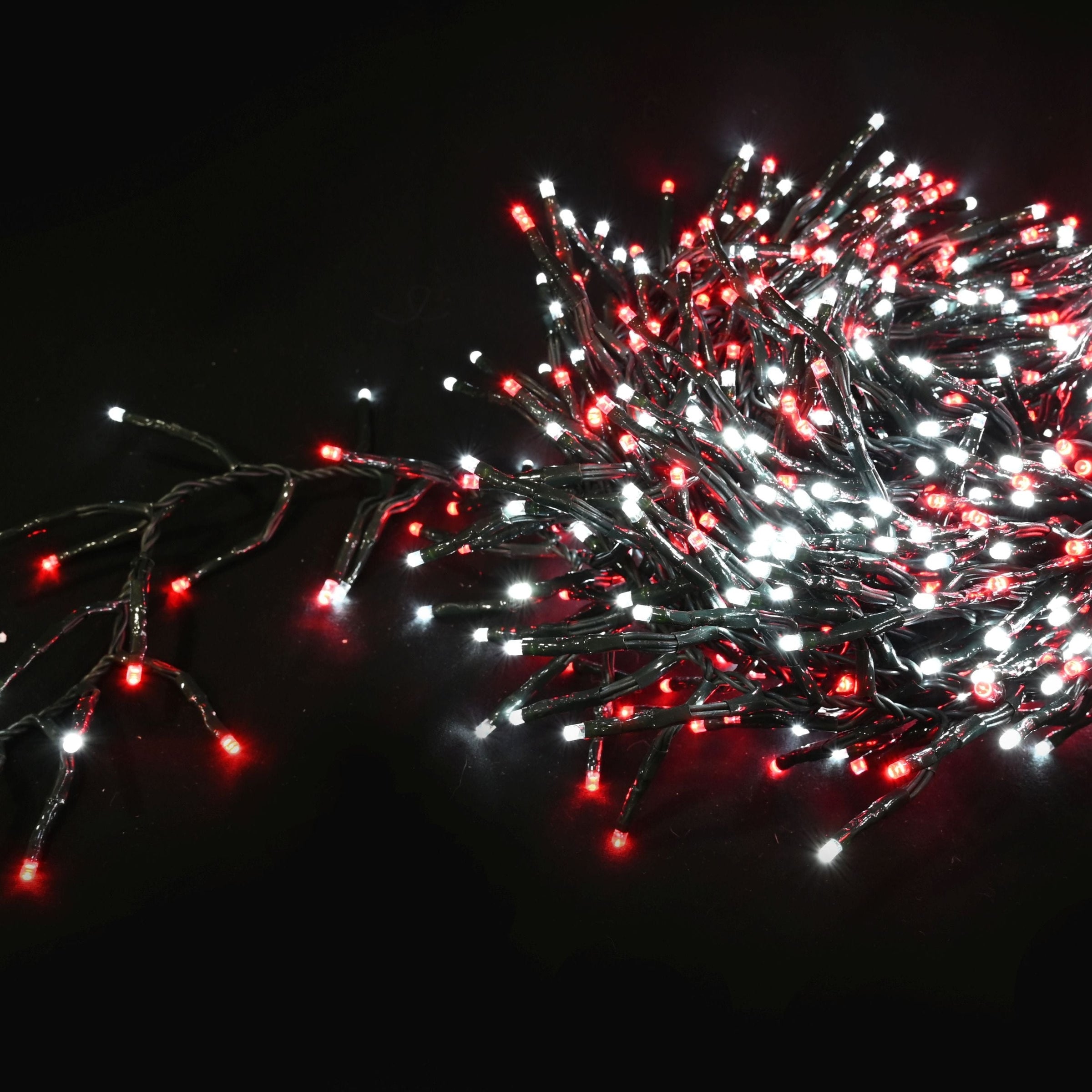 Cluster Lights 720 LEDs available in 6 Color Options - Warm White V720-XB3458WW