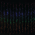 LED Curtain Lights Rainbow Color available in 2 sizes - 1.8 meter V720-XB4912C-1
