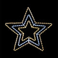 LED Ropelight 3-in-1 Star Flash Warm-Cool-Warm - Multicolor V720-XL0000063