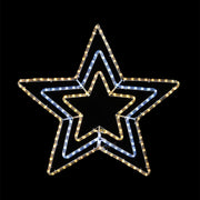 LED Ropelight 3-in-1 Star Flash Warm-Cool-Warm - Multicolor V720-XL0000063