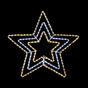 LED Ropelight 3-in-1 Star Flash Warm-Cool-Warm - Multicolor V720-XL0000063