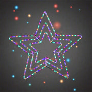 LED Ropelight 3-in-1 Star Flash Warm-Cool-Warm - Multicolor V720-XL0000063