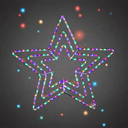LED Ropelight 3-in-1 Star Flash Warm-Cool-Warm - Multicolor V720-XL0000063