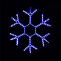 LED Ropelight Snowflake Twinkle Cool White V720-XL0000066