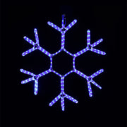 LED Ropelight Snowflake Twinkle Cool White V720-XL0000066