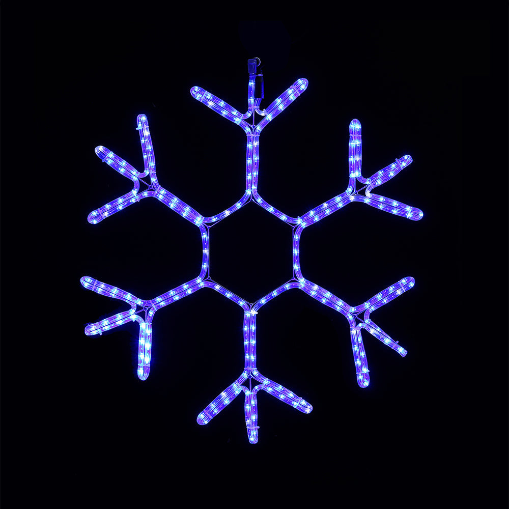 LED Ropelight Snowflake Twinkle Cool White V720-XL0000066