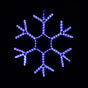 LED Ropelight Snowflake Twinkle Cool White V720-XL0000066