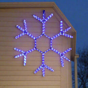 LED Ropelight Snowflake Twinkle Cool White V720-XL0000066